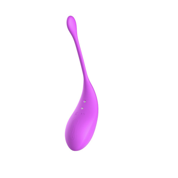 2en1 Stimulateur clitoridien à picots par aspiration avec son œuf vibrant à distance violet 